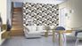 Non-Woven Wallpaper Rasch Graphic Leather white 419207 4