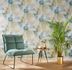 Non-Woven Wallpaper Rasch Graphic blue green 617962 5