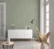 Non-Woven Wallpaper Linen olive green Metallic 32417 4