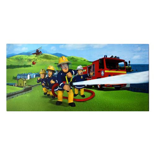 Fireman Sam wall mural 33 x 70 cm