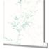 Non-Woven Wallpaper Floral Leaves white green grey 82222 2