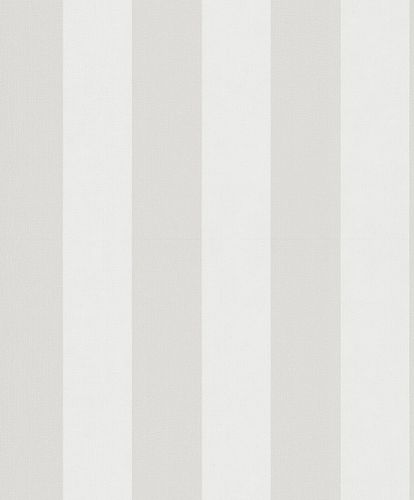 Non-Woven Wallpaper Block Stripes greige white 82263