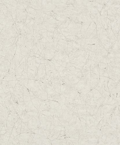 Non-Woven Wallpaper Plaster Look Cracks beige grey 32802