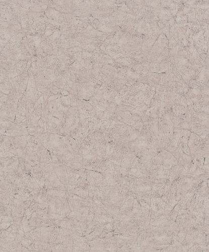 Non-Woven Wallpaper Plaster Look Cracks old-pink grey 32804