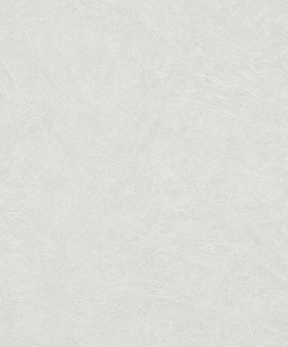 Non-Woven Wallpaper Plaster Look Metallic white 32813