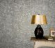 Non-Woven Wallpaper Plaster Look Metallic black 32818 4