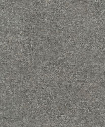 Non-Woven Wallpaper Structure Plain anthracite 32828