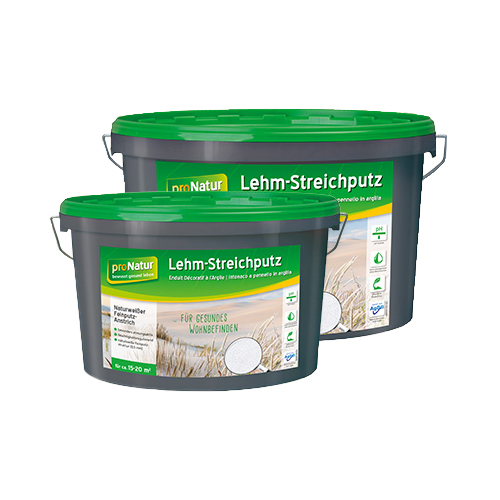 proNatur clay plaster brush rendering 18 kg