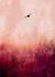 Photo Wallpaper Non-Woven Sunset Bird red 2