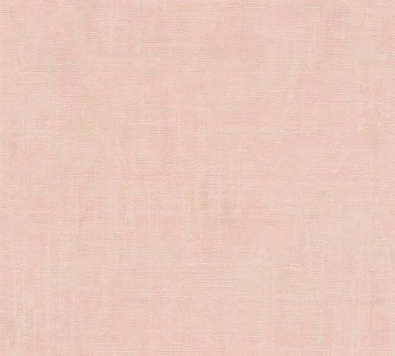 non-woven wallpaper mottled design rose coloured 38024-6