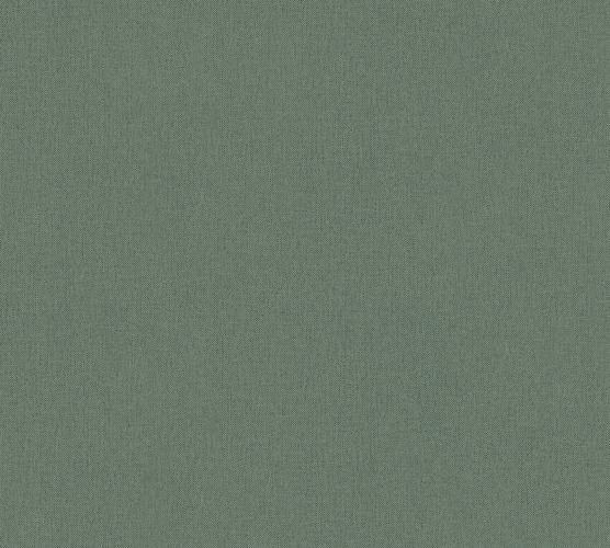 Non-Woven Wallpaper Plain Textile dark green 37703-4