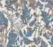 Non-Woven Wallpaper Floral Leaves cream blue 37751-7 1