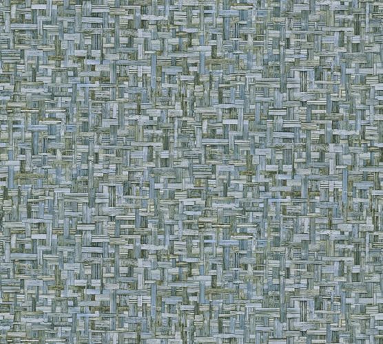 product image non-woven wallpaper wooden optics blue 37706-3