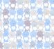 Wallpaper Kids Teddys blue grey white 38129-1 1