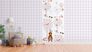 Wallpaper Kids Tree Bird Bear white grey 38134-1 4