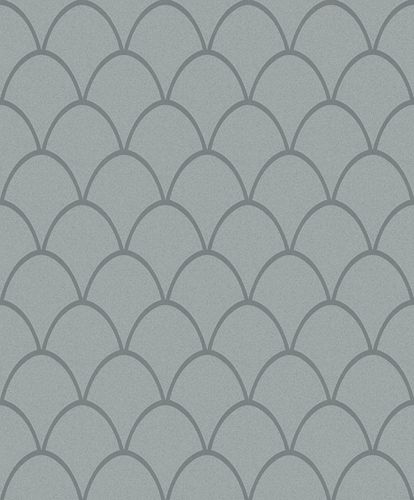 Non-Woven Wallpaper Graphic Glitter blue-grey 32718