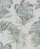 Non-Woven Wallpaper Jungle Leaves grey green blue 32746 1