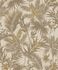 Image Non-Woven Wallpaper Rasch Leaves Jungle beige 704136 1