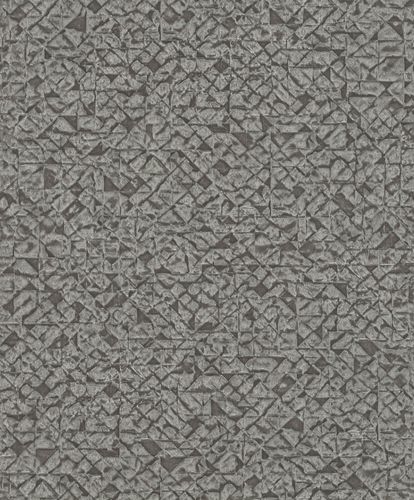 Image Non-Woven Wallpaper Rasch Graphic Rhombus silver 704358