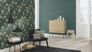 Picture Non-Woven Wallpaper Rasch Plain Textile green 531459 3