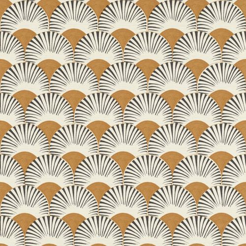 Photo Non-Woven Wallpaper Rasch Japan Fan brown 539356