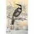 Picture Photo Wallpaper Non-Woven Birds Tropic cream yellow 1