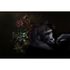 Picture Photo Wallpaper Non-Woven Chimpanzee black green 2