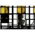 Picture Photo Wallpaper Non-Woven Window Bistro yellow black 2