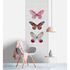 Picture Photo Wallpaper Panel Non-Woven Butterflies grey 1