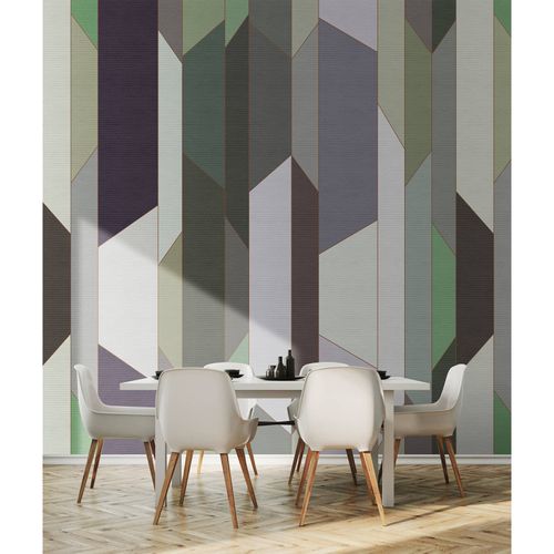 Picture Photo Wallpaper Non-Woven Graphic 3D beige green