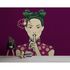 Picture Photo Wallpaper Non-Woven Pop Art Japan black beige 1