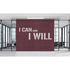 Image Photo Wallpaper Non-Woven I Can and I Will Stone grey 1