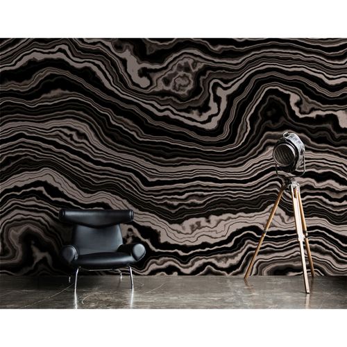 Picture Photo Wallpaper Non-Woven Onyx Mable beige black