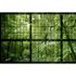 Picture Photo Wallpaper Non-Woven Window Rainforest green 2