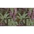 Picture Photo Wallpaper Non-Woven Tropic Leaves green violet 2