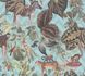 Image Non-Woven Wallpaper Michalsky Animals blue green 37990-4 1