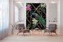 Digital Print Michalsky Peacock Flower green DD120235 1