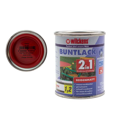 Wilckens Paint Lacquer Varnish 2in1 silk-mat 125 ml