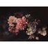 Photo Wallpaper Blossoms Flowers Floral pink green black 1