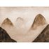 Image Photo Wallpaper Mountains Birds Fog brown beige 2