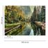 Photo Wallpaper Mountains River Forest green brown 3