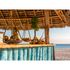 Photo Wallpaper Beach Bar Holiday blue brown white 2