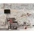 Photo Wallpaper Wall Stone Plaster Industrial grey brown 1