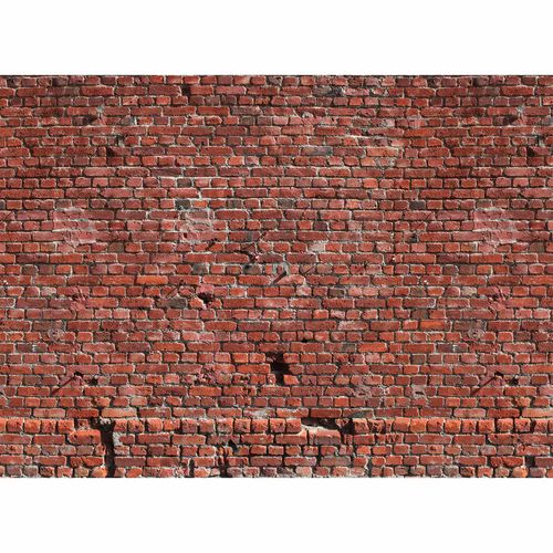 Photo Wallpaper Brick Wall red-brown Designwalls