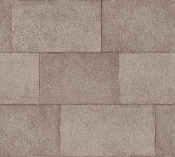 Image Non-Woven Wallpaper Stone Look brown 38201-3