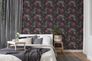 Non-woven wallpaper flowers floral anthracite AS Creation 5