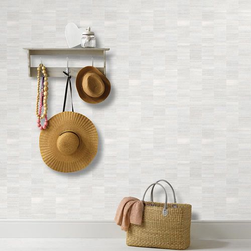 Image Non-Woven Wallpaper Used Look Tiles grey beige 10249-14