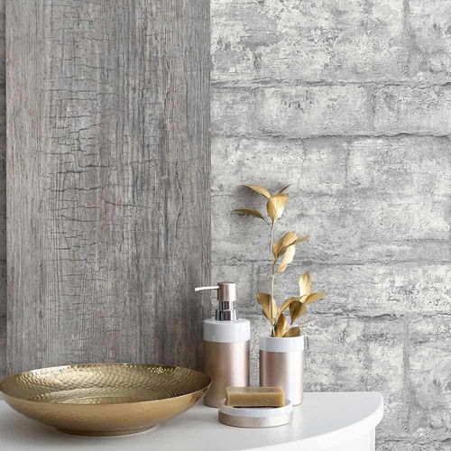 Wallpaper Guido Kretschmer Stone light grey 10222-31