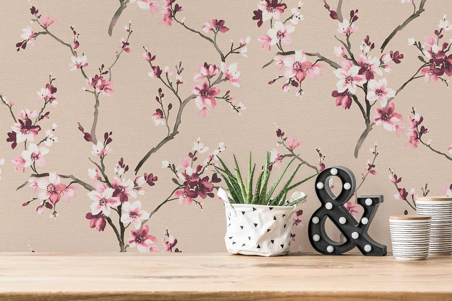 Pink Wallpaper Designs - Shop Quality Pink Wallpapers Online – Olive et  Oriel