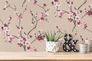 Image Non-Woven Wallpaper Flowers Branch beige pink 38520-3 1